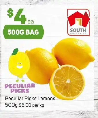 Foodland Peculiar Picks Lemons offer