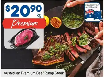 Foodland Australian Premium Beef Rump Steak offer