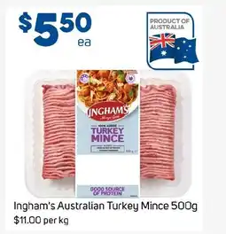 Foodland Ingham's Australian Turkey Mince offer