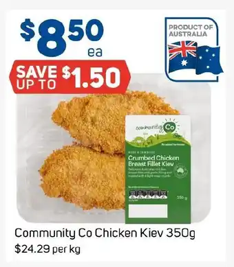 Foodland Community Co Chicken Kiev offer