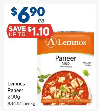 Foodland Lemnos Paneer offer