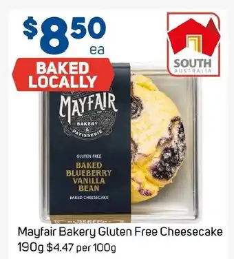 Foodland Mayfair Bakery Gluten Free Cheesecake offer