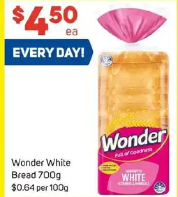 Foodland Wonder White Bread offer