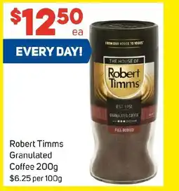 Foodland Robert Timms Granulated Coffee offer