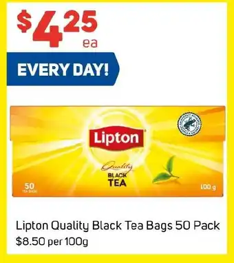 Foodland Lipton Quality Black Tea Bags offer