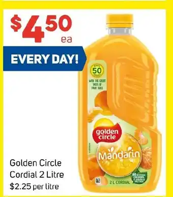 Foodland Golden Circle Cordial offer