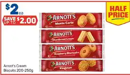 Foodland Arnott's Cream Biscuits offer