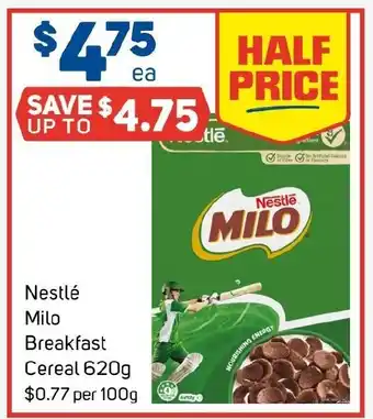 Foodland Nestlé Milo Breakfast Cereal offer