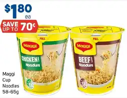 Foodland Maggi Cup Noodles offer