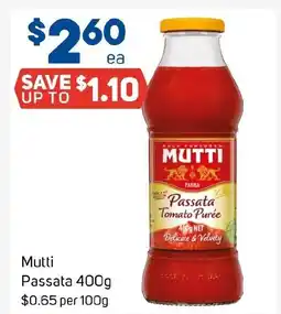 Foodland Mutti Passata offer