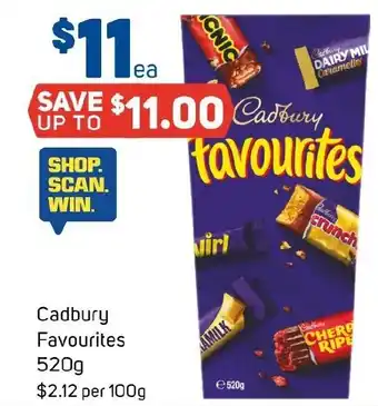 Foodland Cadbury Favourites offer