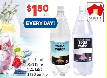 Foodland Foodland Soft Drinks 1.25 Litre offer