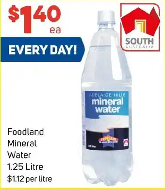 Foodland Foodland Mineral Water offer