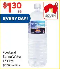 Foodland Foodland Spring Water offer