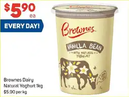 Foodland Brownes Dairy Natural Yoghurt offer