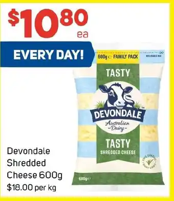 Foodland Devondale Shredded Cheese offer