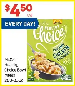 Foodland McCain Healthy Choice Bowl Meals offer