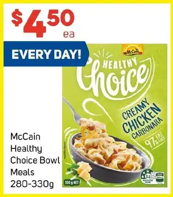 Foodland McCain Healthy Choice Bowl Meals offer