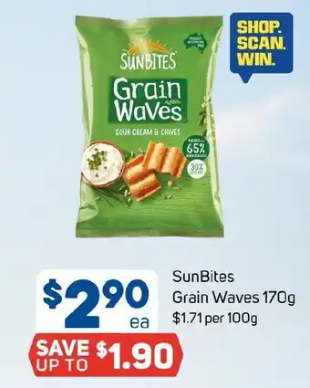 Foodland SunBites Grain Waves offer