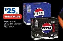 Foodland Pepsi Varieties offer