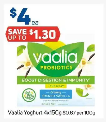 Foodland Vaalia Yoghurt offer