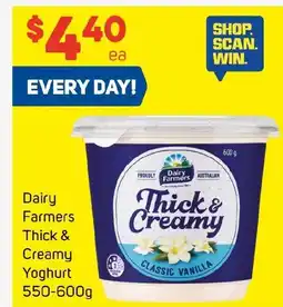 Foodland Dairy Farmers Creamy Yoghurt offer