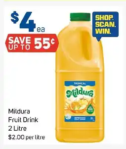 Foodland Mildura Fruit Drink offer