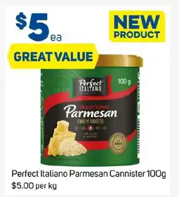 Foodland Perfect Italiano Parmesan Cannister offer