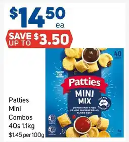 Foodland Patties Mini Combos offer