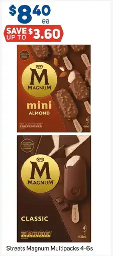 Foodland Streets Magnum Multipacks offer