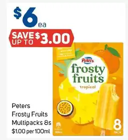 Foodland Peters Frosty Fruits offer