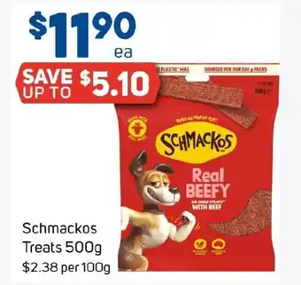 Foodland Schmackos Treats offer