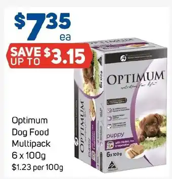 Foodland Optimum Dog Food offer