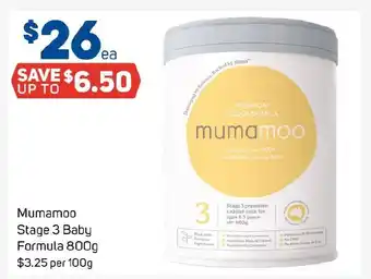 Foodland Mumamoo Stage 3 Baby Formula offer