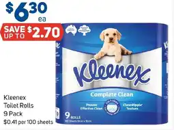 Foodland Kleenex Toilet Rolls offer