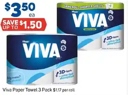 Foodland Viva Paper Towel offer