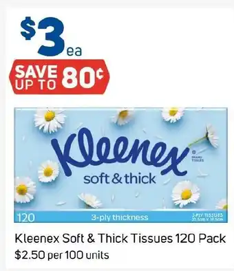 Foodland Kleenex Soft and Thick Tissues offer