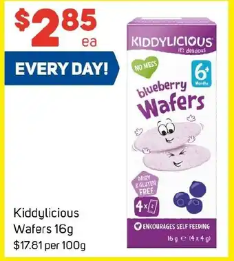 Foodland Kiddylicious Wafers offer