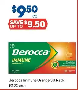 Foodland Berocca Immune Orange offer