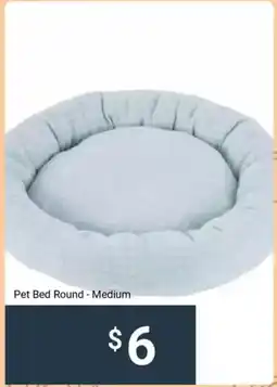 Kmart Pet Bed Round - Medium offer