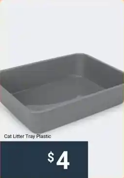 Kmart Cat Litter Tray Plastic offer