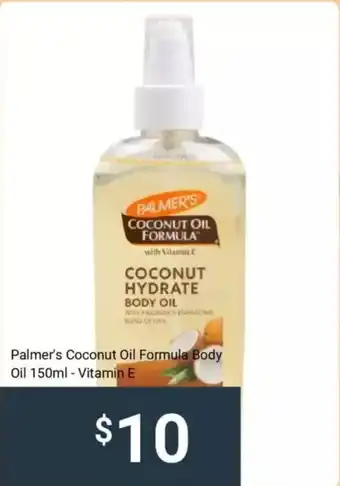 Kmart Palmer's Coconut Oil Formula Body Oil offer