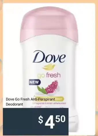 Kmart Dove Go Fresh Anti-Perspiranteam Deodorant offer