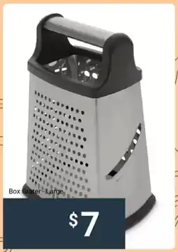 Kmart Box Grater -Large offer