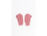 Baby Bunting 4Baby Knitted Mittens Pink Small offer