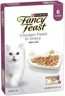 IGA Purina Fancy Feast Wet Cat Food 6x85g Selected Varieties offer