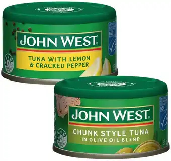 IGA John West Tuna 95g Selected Varieties offer