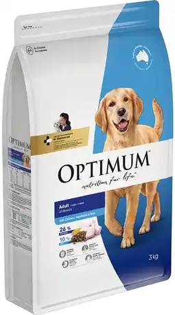 IGA Optimum Dry Dog Food 2.5‑3kg Selected Varieties offer