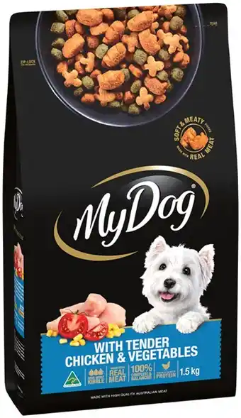 IGA My Dog Dry Dog Food 1.5kg Selected Varieties offer