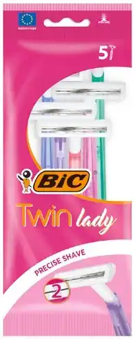 IGA BIC Twin Lady Disposable Female Shaver 5 Pack offer